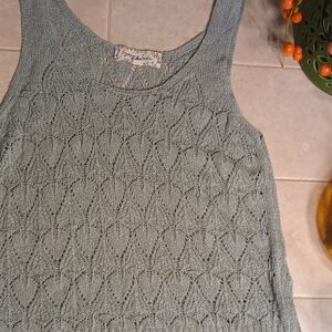 Cute knit tank top